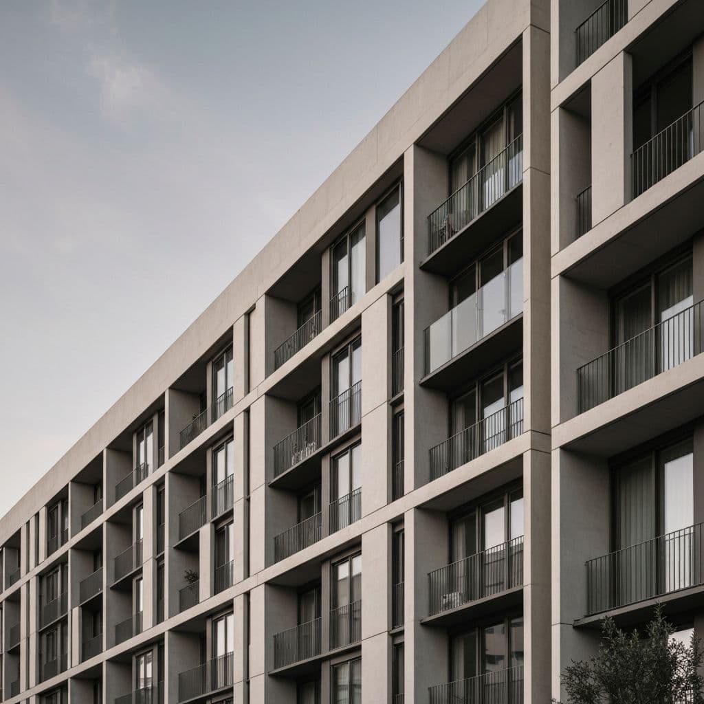 Modern multifamily residential architecture